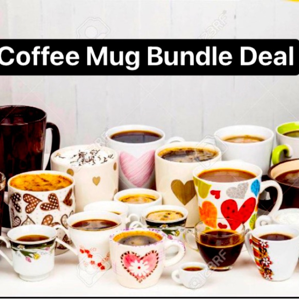 ☕️ COFFEE MUG BUNDLE DEAL ☕️